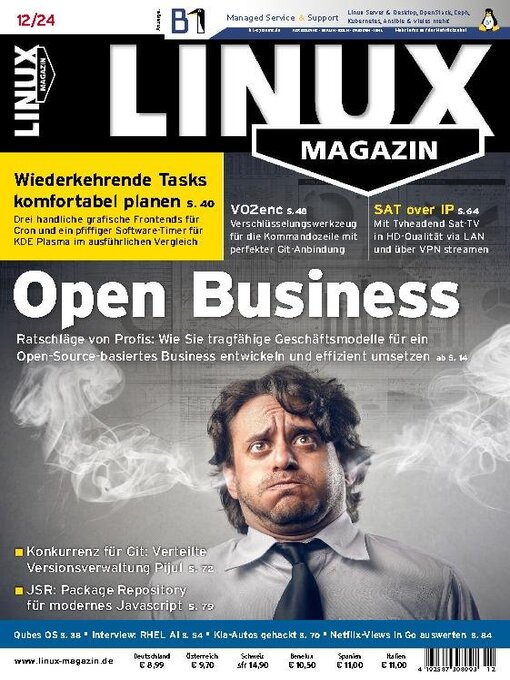 Title details for Linux Magazin germany by Computec Media GmbH - Available